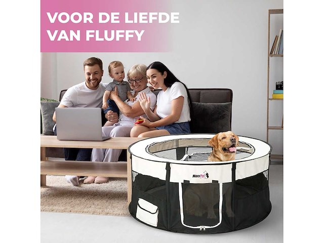 Maxxpet 88260 opvouwbare bench - 114x58cm - afbeelding 2 van  3
