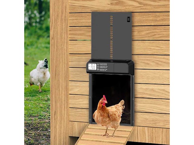 Maxxpet 88266 automatisch kippenluik - 25x5x33cm - afbeelding 3 van  5