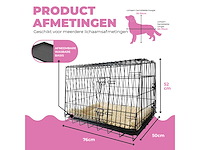 Maxxpet 88318 hondenbench - autobench – 76x50x52cm - afbeelding 3 van  6