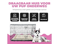 Maxxpet 88320 hondenbench - autobench – 93x68x70cm - afbeelding 2 van  5