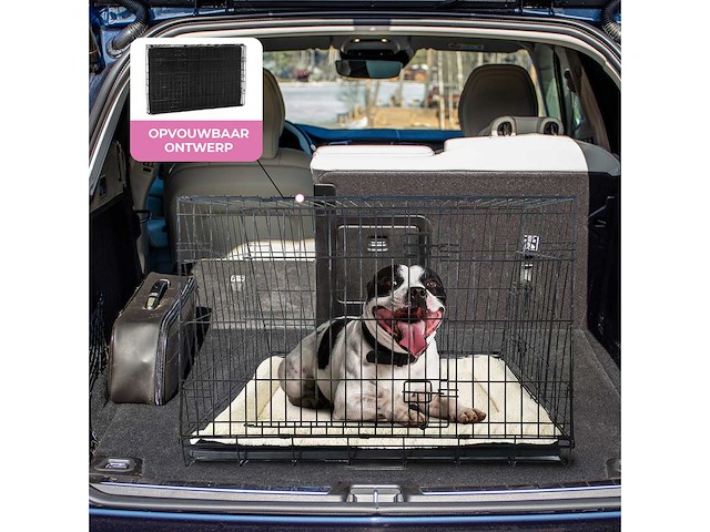 Maxxpet 88320 hondenbench - autobench – 93x68x70cm - afbeelding 1 van  3