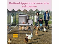 Maxxpet 88336 kippenhok 236x120x184cm - afbeelding 3 van  3
