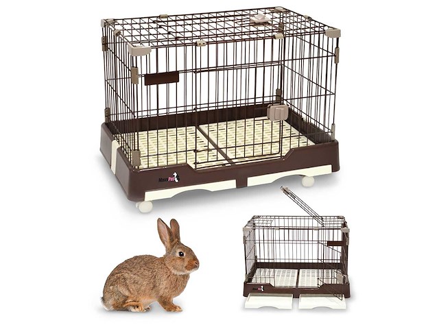 Maxxpet 88396 konijnenhok - 99x62x71cm - afbeelding 1 van  5