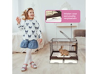 Maxxpet 88396 konijnenhok - 99x62x71cm - afbeelding 5 van  5