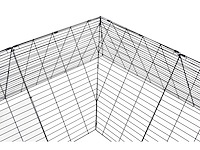 Maxxpet 88404 konijnenhok - konijnenren 300x200x65cm - afbeelding 3 van  6