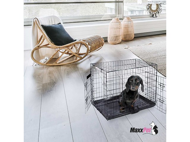 Maxxpet hondenbench opvouwbaar 107x70x78cm - afbeelding 6 van  6