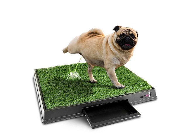 Maxxpet hondentoilet kunstgras 64x52cm - afbeelding 1 van  6