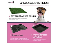 Maxxpet hondentoilet kunstgras 64x52cm - afbeelding 2 van  6