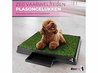 Maxxpet hondentoilet kunstgras 64x52cm - afbeelding 3 van  6