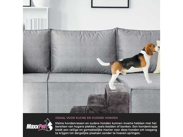 Maxxpet hondentrap 43x41x30 cm - 2 stuks - afbeelding 2 van  4