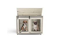 Maxxpet houten hondenbench 102x65x68cm - afbeelding 1 van  5