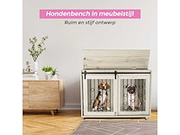 Maxxpet houten hondenbench 102x65x68cm - afbeelding 5 van  5