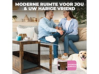 Maxxpet houten hondenbench 89x61x72cm - afbeelding 4 van  5