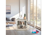 Maxxpet houten hondenbench 96x61x64cm - afbeelding 3 van  3