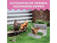 Maxxpet kippen 88325 voederbak voerbak met trapsysteem 5kg - afbeelding 4 van  5