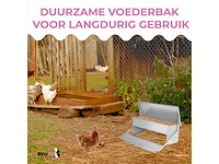 Maxxpet kippen 88325 voederbak voerbak met trapsysteem 5kg - afbeelding 5 van  5