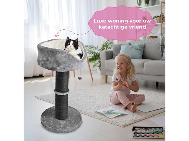 Maxxpet krabpaal 50x50x95cm - afbeelding 2 van  5