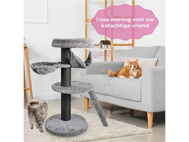 Maxxpet krabpaal 60x60x133cm - afbeelding 2 van  3