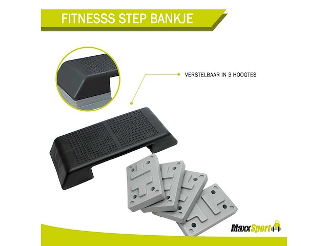 Maxxsport 21372 aerobic step 90cm - afbeelding 4 van  5