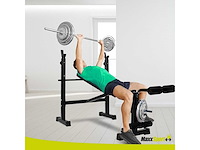 Maxxsport 21376 halterbank - weight bench - verstelbaar en inklapbaar - 147 x 125 x 103 cm - afbeelding 6 van  6