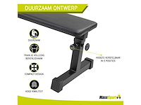 Maxxsport 21378 vlakke halterbank - 110x45cm - afbeelding 3 van  5
