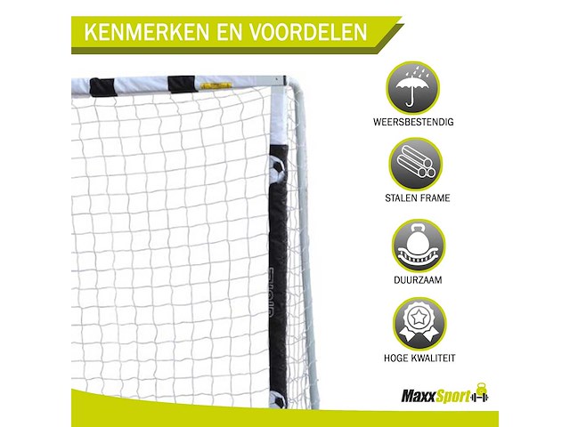 Maxxsport 21816 voetbaldoel - goal - 300x200x90 cm - afbeelding 2 van  4