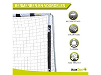 Maxxsport 21816 voetbaldoel - goal - 300x200x90 cm - afbeelding 2 van  4