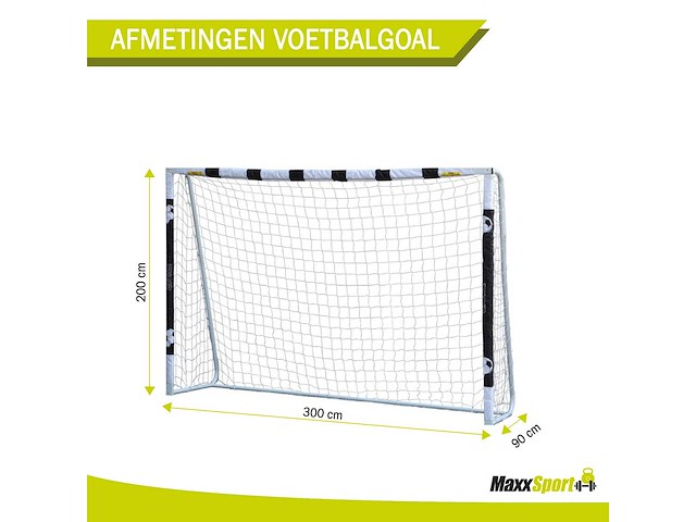 Maxxsport 21816 voetbaldoel - goal - 300x200x90 cm - afbeelding 4 van  4