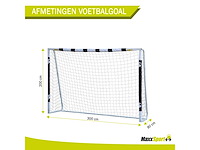 Maxxsport 21816 voetbaldoel - goal - 300x200x90 cm - afbeelding 4 van  4