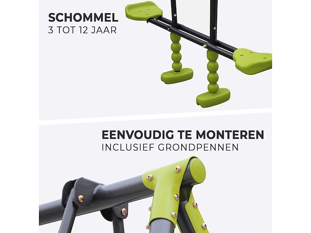 Maxxtoys 20220 schommel - 256x180cm - afbeelding 2 van  4