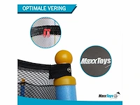 Maxxtoys 20965 trampoline met veiligheidsnet - 135 cm - blauw - afbeelding 4 van  5
