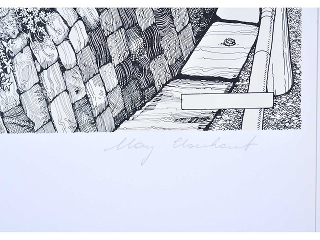 May claerhout - zeefdruk - afbeelding 4 van  8