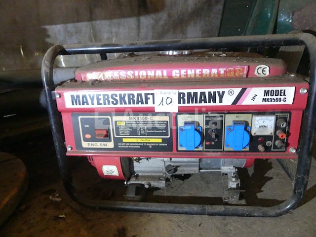 Mayerskraft fk9500c generatorset - afbeelding 3 van  5