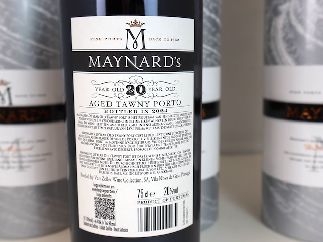 Maynard’s 20 year old tawny port (3x) - afbeelding 3 van  3