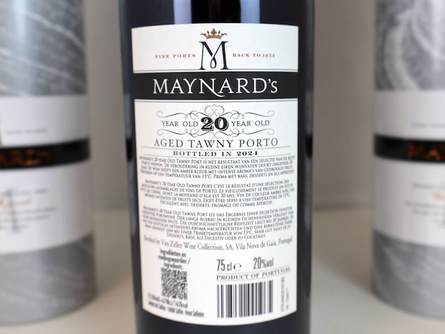 Maynard’s 20 year old tawny port (3x) - afbeelding 3 van  3
