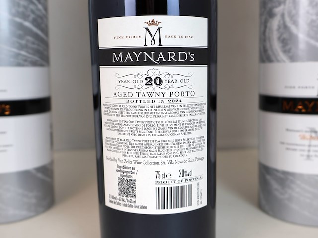Maynard’s 20 year old tawny port (3x) - afbeelding 3 van  3