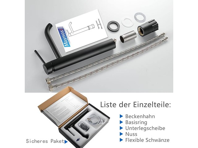 Maynosi hoge wastafelkraan - afbeelding 3 van  4