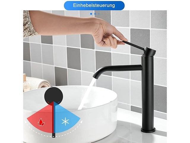 Maynosi hoge wastafelkraan - afbeelding 4 van  4