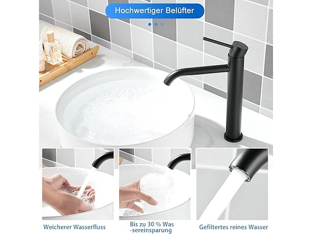 Maynosi hoge wastafelkraan - afbeelding 3 van  4