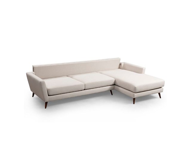 Mayorka hoekslaapbank | beukenhout / spaanplaat | beige, bruin - afbeelding 2 van  4