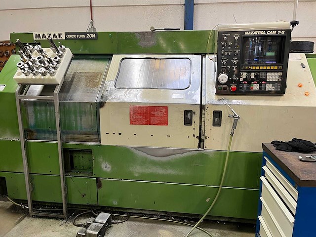 Mazak - quickturn 20n - cnc-draaibank - afbeelding 2 van  6
