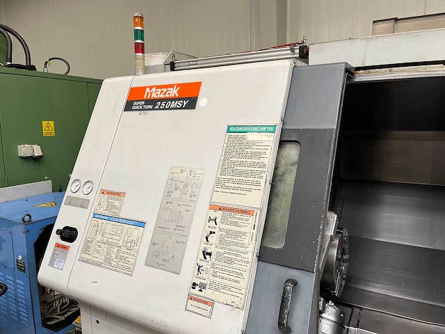 Mazak - sqt250msy - cnc-draaibank - afbeelding 10 van  15