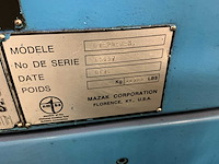 Mazak quick turn 20n horizontale draaibank - afbeelding 6 van  8