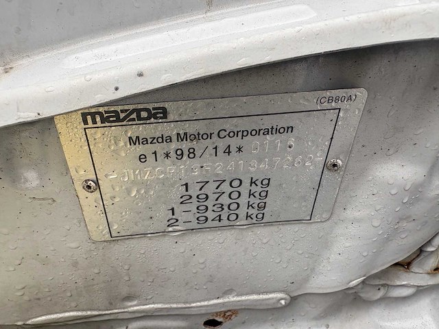 Mazda - premacy - 1.8i active - car - 2003 - afbeelding 11 van  19