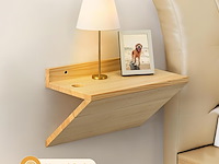 Mazjoaru zwevende nachtkastjes (set van 2) - afbeelding 3 van  4