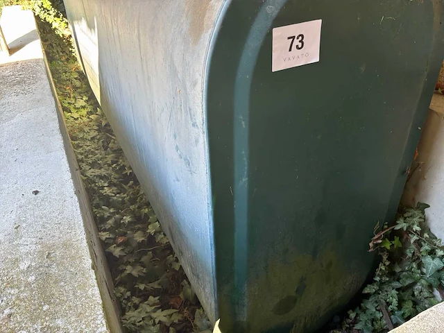 Mazoutcontainer met inhoud (1500l) - afbeelding 3 van  3