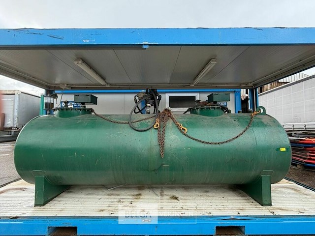 Mazoutton + tank + pomp + 2 haspels - afbeelding 3 van  10