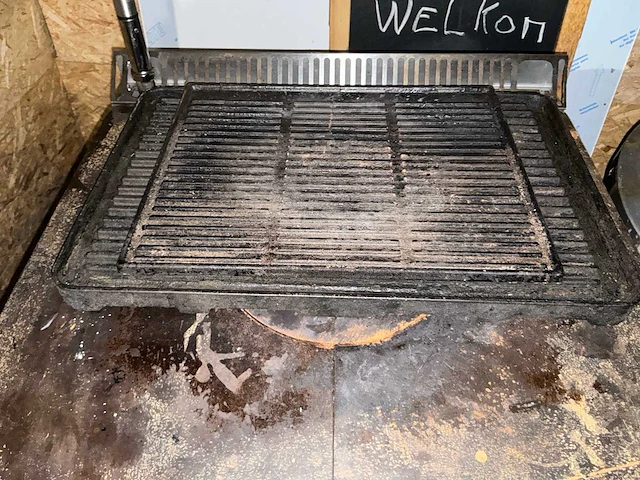 Mbm professionele gasgrill / lavasteengrill - afbeelding 4 van  4