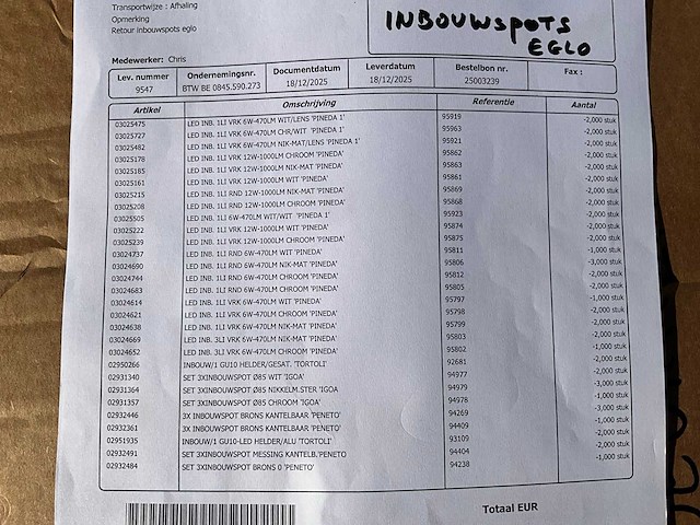 Mc tech partij diverse spots - afbeelding 10 van  10