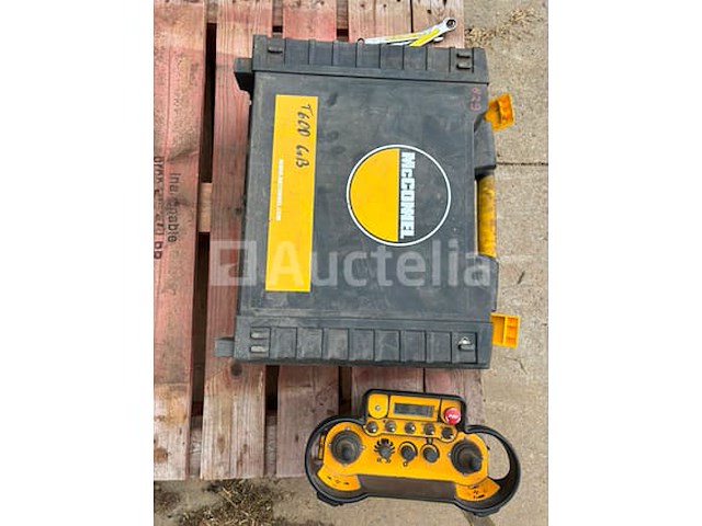 Mcconnel t600 slope robot met optie 130 cm forestry mulcher - oscillerende houten hamers. - afbeelding 9 van  21